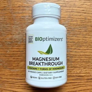 Bioptimizers Magnesium Breakthrough all 7 essential forms - 60 capsules 250mg ea
