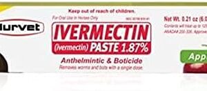 Ivermectin Paste - Horse Wormer 6.08 Grams (3-Pack) + TL Bundles Sticker Included