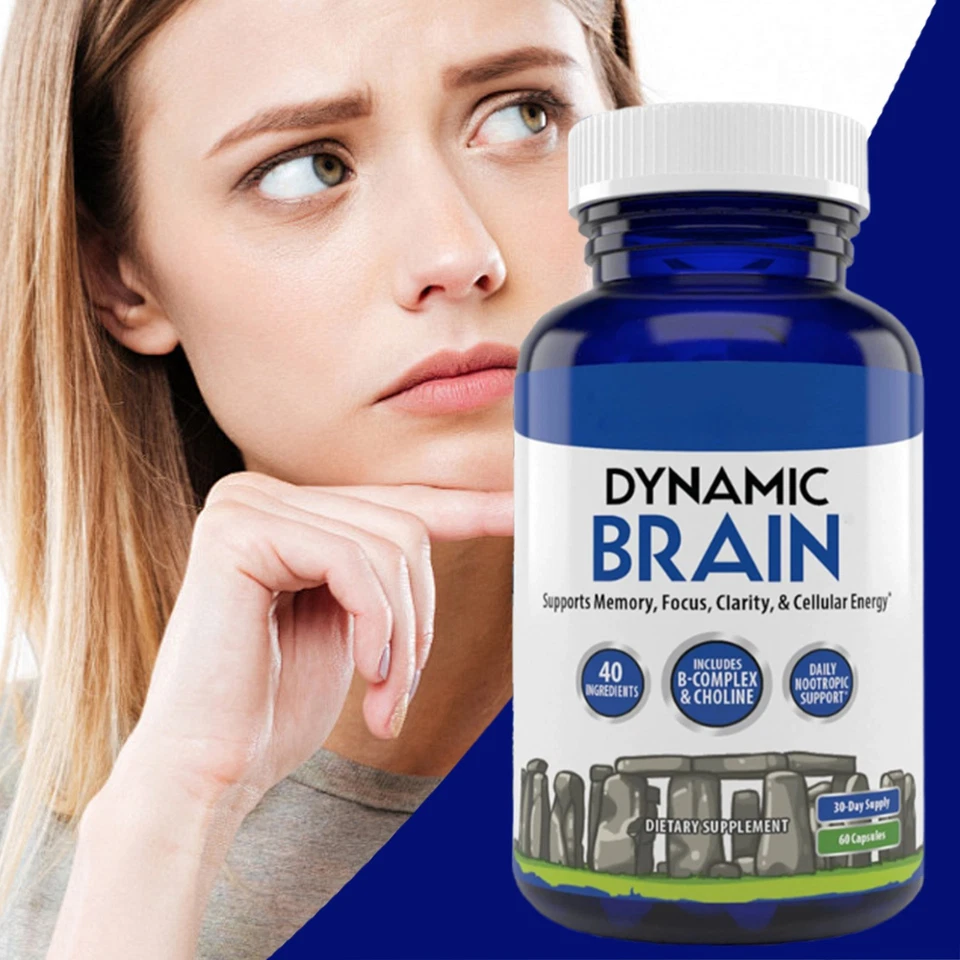 Stonehenge Health Dynamic Brain Supplement For Enhanced Memory and Focus 60 Caps - Image 10
