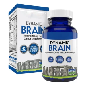 Stonehenge Health Dynamic Brain Supplement For Enhanced Memory and Focus 60 Caps