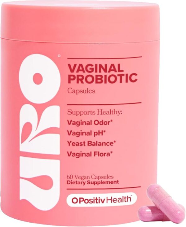 URO pH Balance Vaginal Probiotics - 60 Capsules