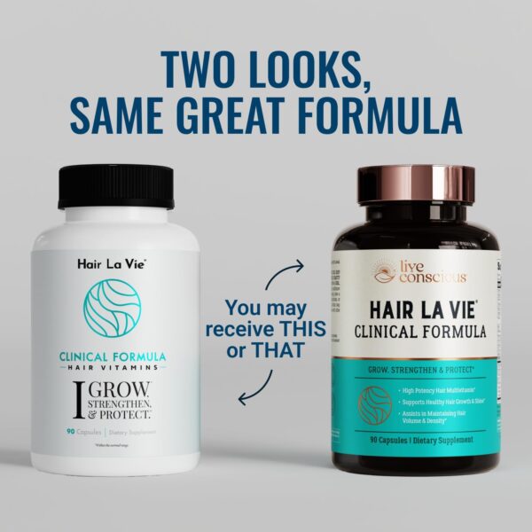 NEW LOOK AUTHENTIC Hair La Vie Clinical Formula Vitamin Grow Strength Rejuvenate - Image 6
