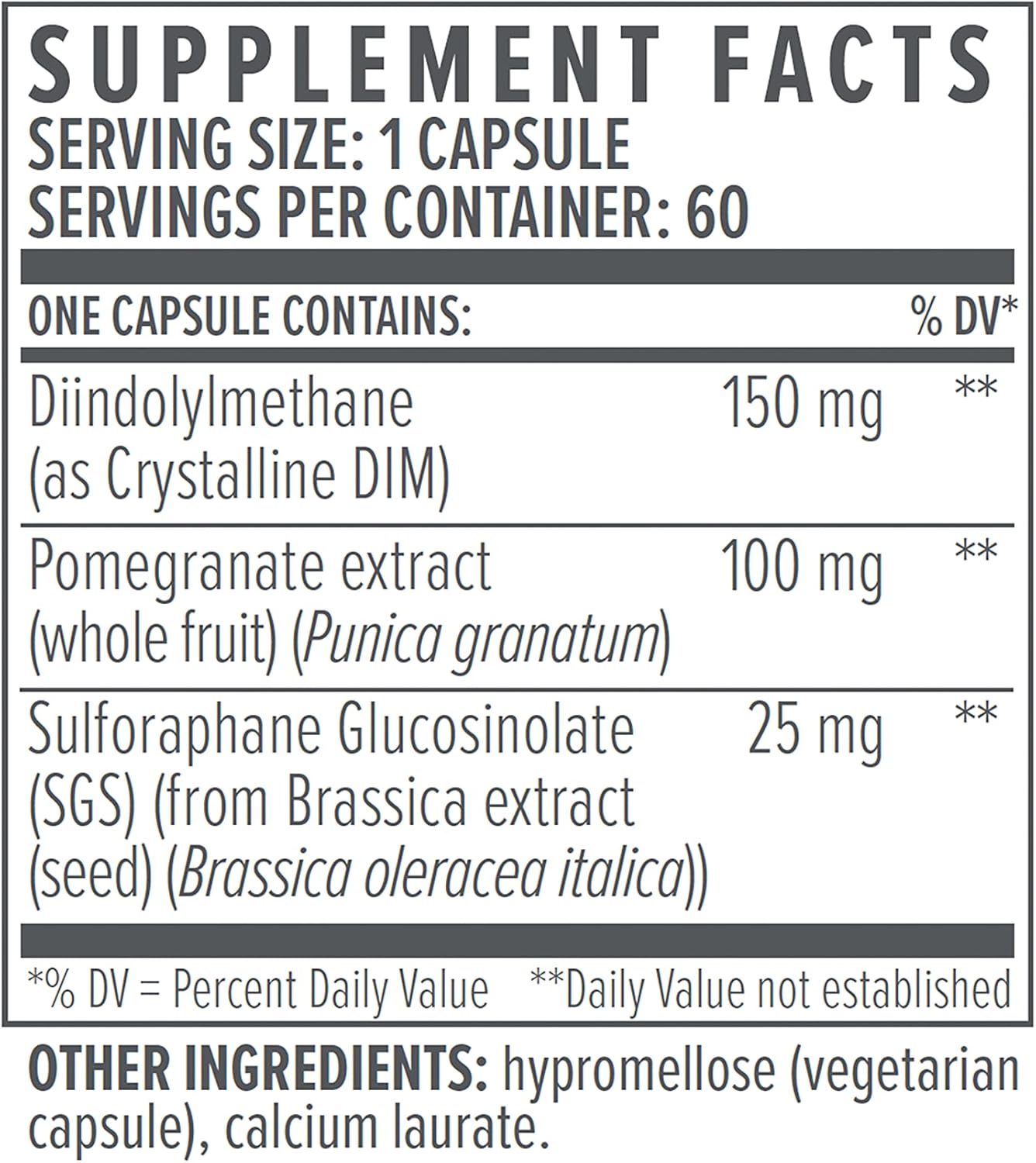 bioTE Nutraceuticals - DIM SGS + - Hormone + Detox (60 Capsules) - Image 9