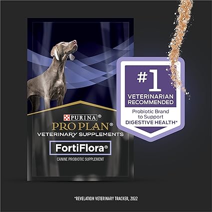 Purina FortiFlora Pro Plan Veterinary Probiotic DOG Supplement 30 Count - Image 2
