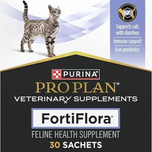 FORTIFLORA¹cat Feline Purina Nutritional Supplement digestion aid 30 Sachets