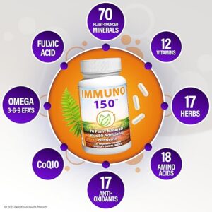Immune 150 The Ultimate Multi Vitamin Immune Booster 150 Capsules