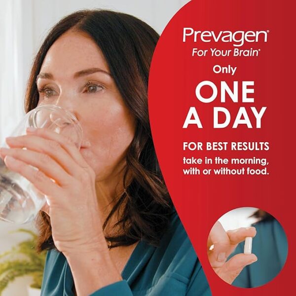 Prevagen Extra Strength Brain & Memory Health Capsules, Apoaequorin 20 mg, 60 Ct - Image 4