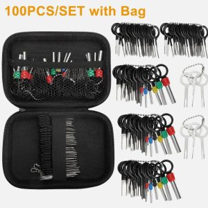 Terminal Pin Removal Tool Kit 82 Pcs Tool Set Wire Terminal Release