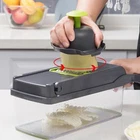 Manual Vegetable Fruit Chopper Cutter Food Processor Cutter Slicer Kitchen... - Image 4