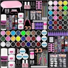 Acrylic Nail Kit for Beginners Nail Powder Liquid Set UV Light Nail Salon