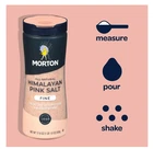 Morton All-Natural Fine Himalayan Pink Salt, 17.6 oz - Image 2
