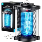 Minimoon Bug Zapper Outdoor Mosquito Zapper with Dual LED Light 4200V Fly Zapper 15W Electric