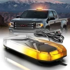 Agrieyes Smoked Lens Magnetic Strobe Lights Bar, 128 LED Emergency Light for Vehicles